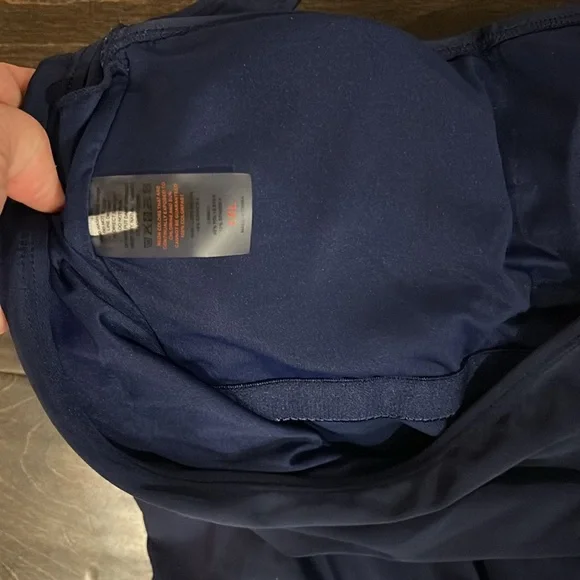 Navy Blue One Piece Swimsuit - XXL - Picture 3 of 4